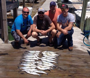 Plenty of bluefish on this half day charter.